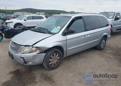 2004 Chrysler Town & Country Limited из США, поврежденный, VIN 2C8GP64L14R544051